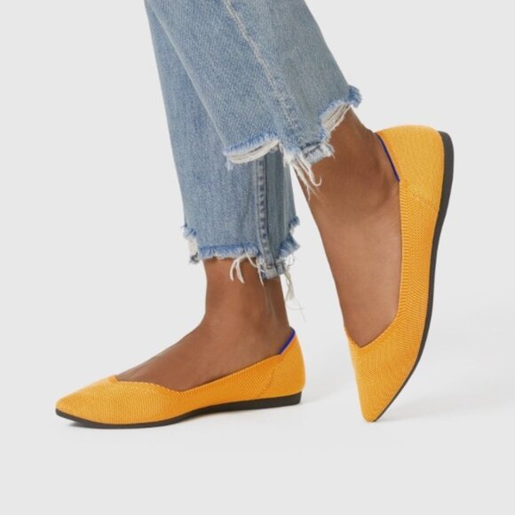 Rothy's Shoes - **SOLD** Rothy’s Marigold Pointed Toe Flats